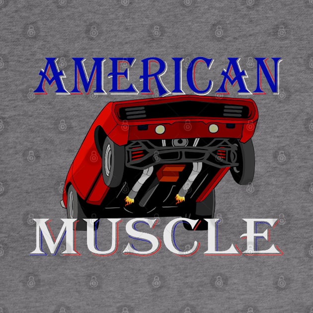 classic American muscle. by Ugga Dugga Designs